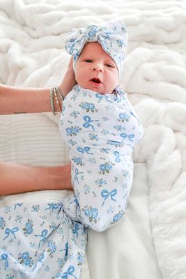 Oversized Swaddle | Tied In Blooms