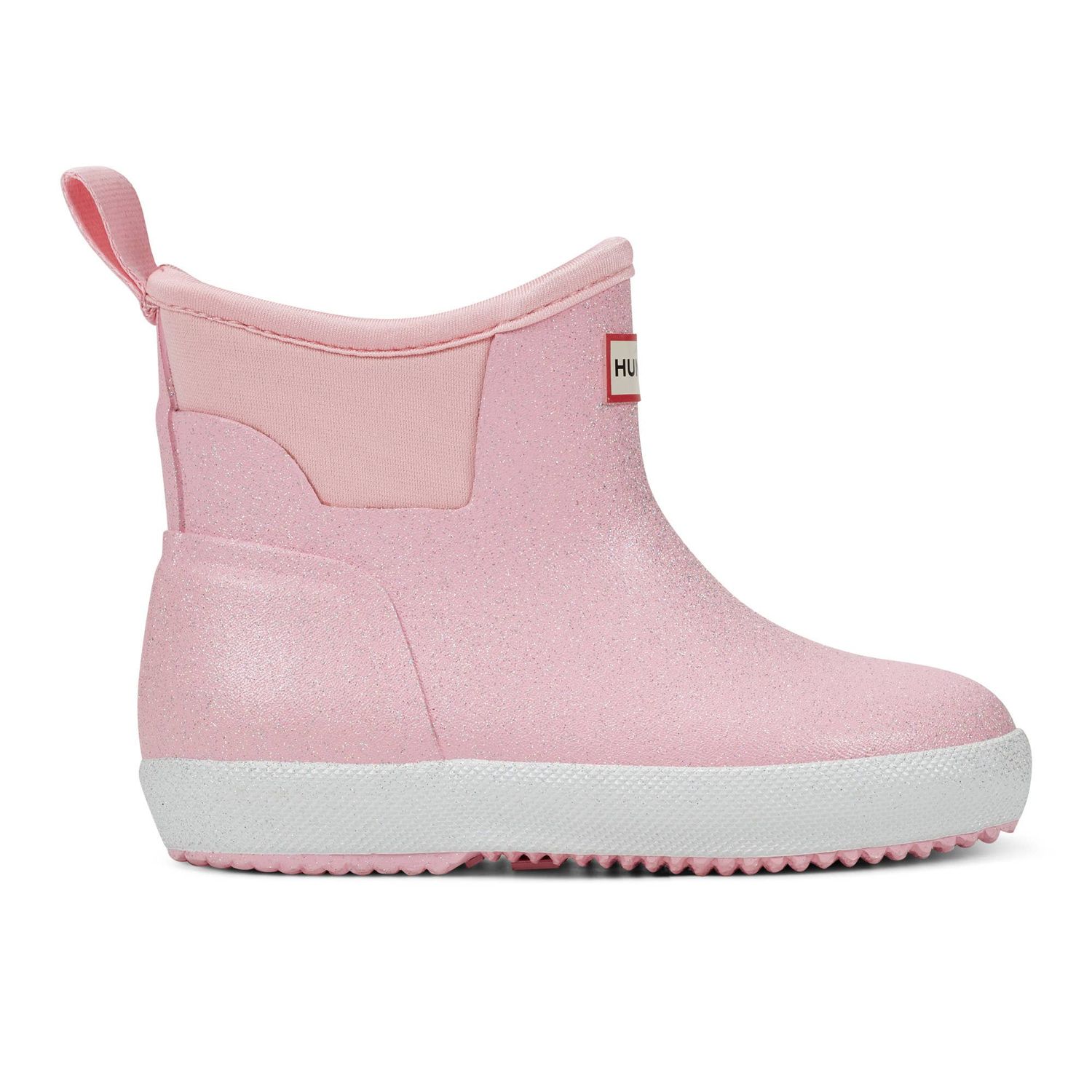 Little Kid Finley2 100% Waterproof Glitter Bootie, Color: Pink, Size: 10
