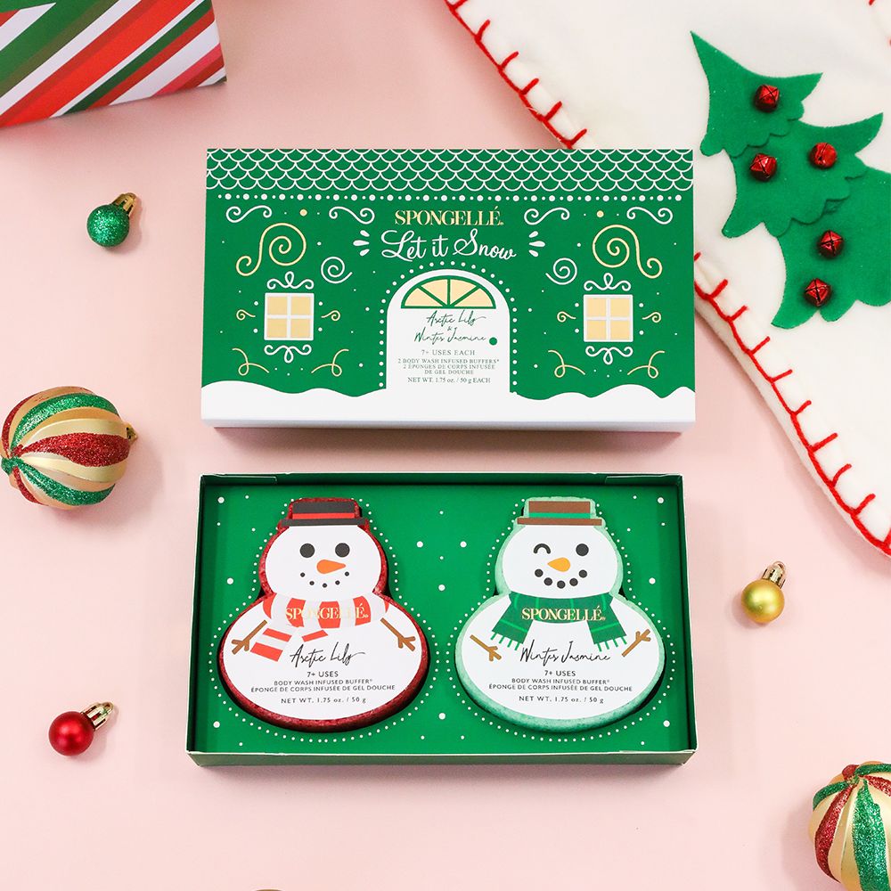 Snowman Sponge Gift Set