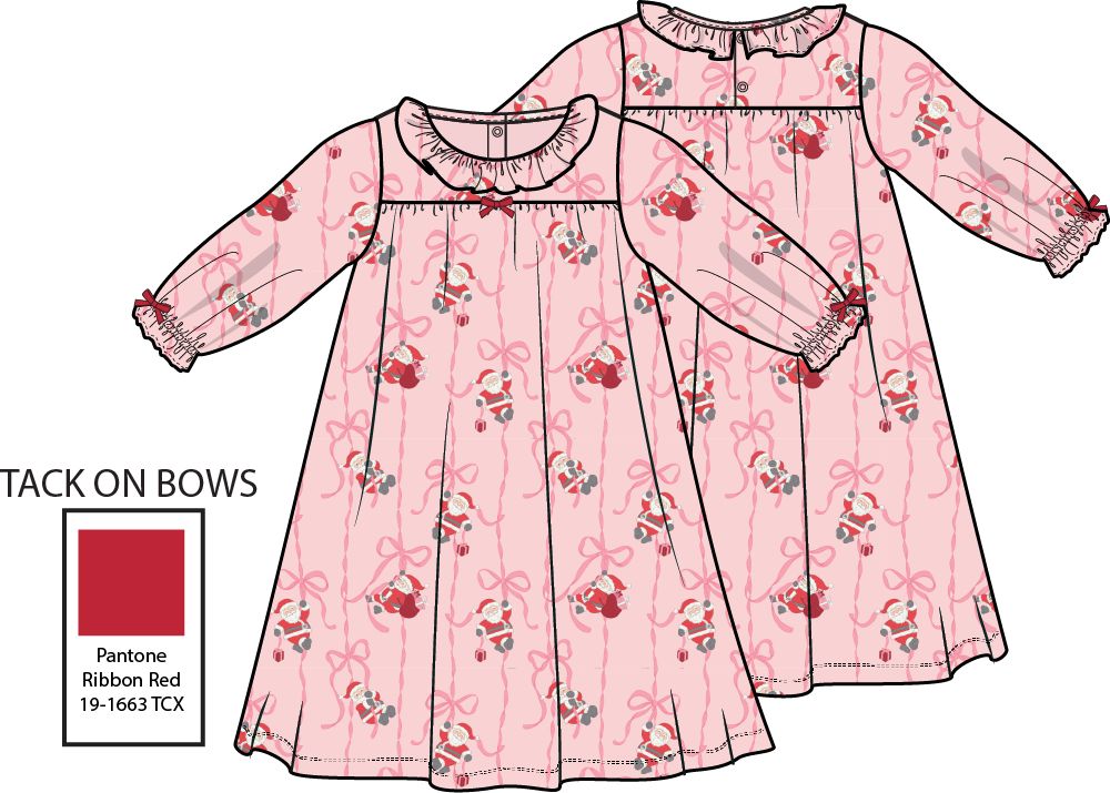 Bows &amp; Santa Gown