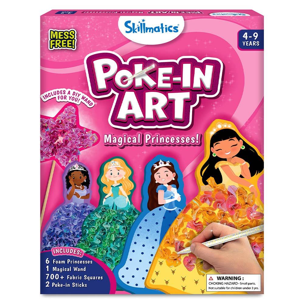 Poke-in Art: Magical Princesses | Mess-Free Art