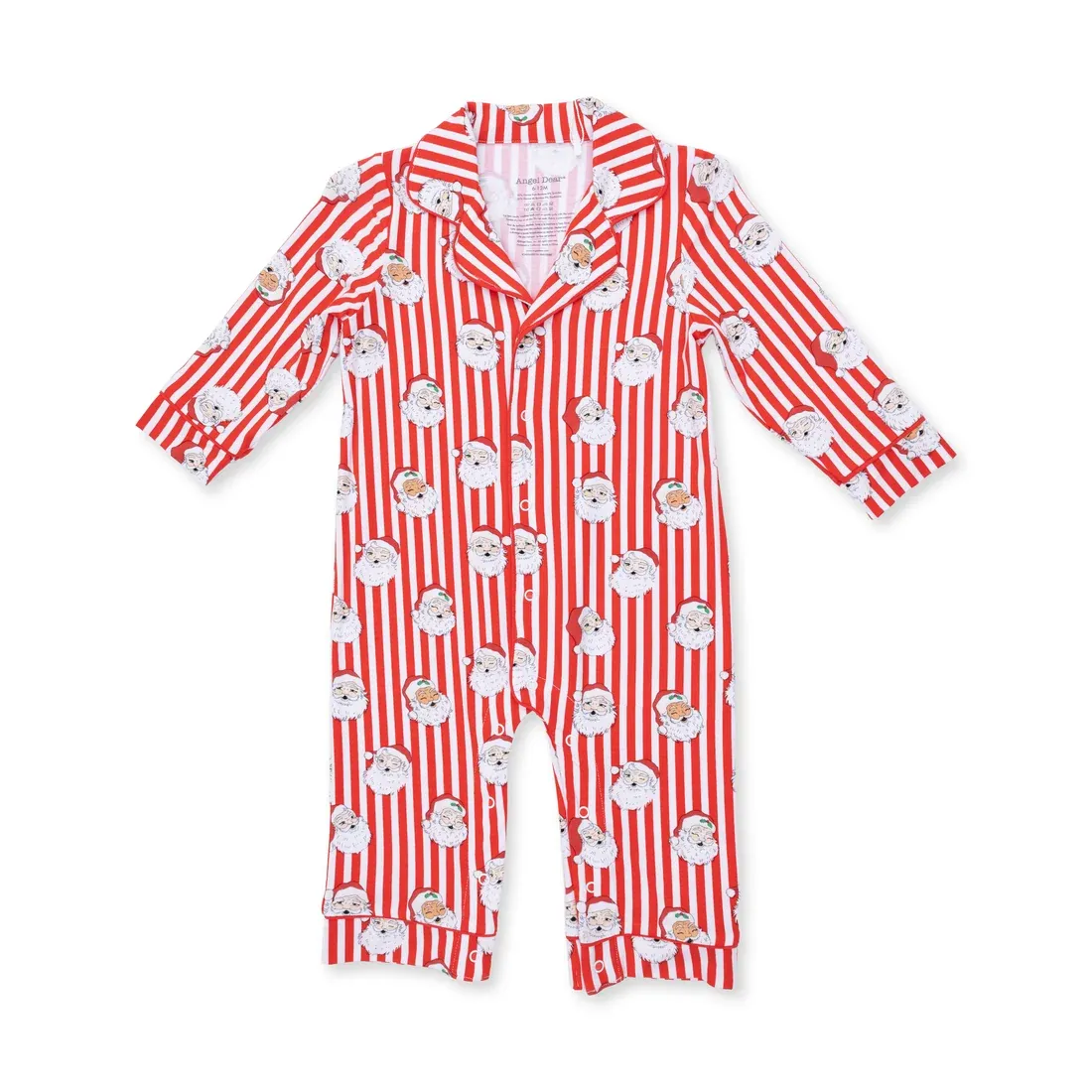 Santa Stripe Romper