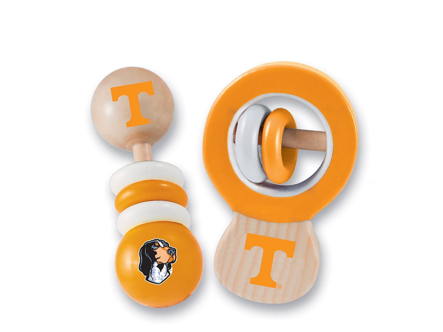 Tennessee Volunteers - Baby Rattles 2-Pack