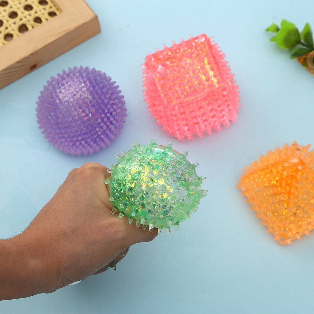 Soft-Squeeze Geometric Toy