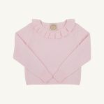 PinkRuffleSweater