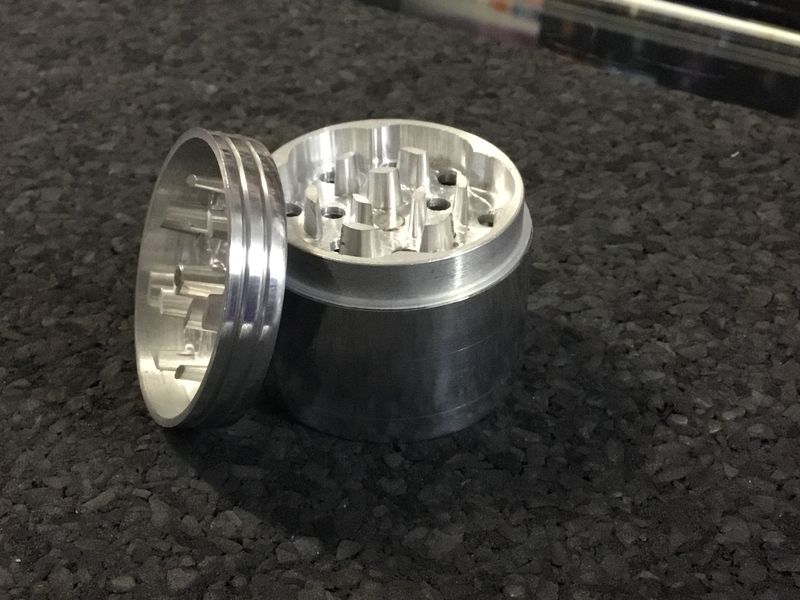 42 mm 4 part aluminum grinder