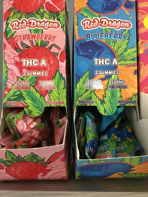 Red-Dragon THCA GUMMIES