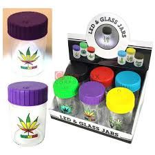 Straight Stash Glass with LED