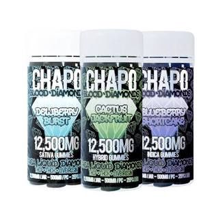 Chapo blood Diamonds 12500mg 25pc gummies
