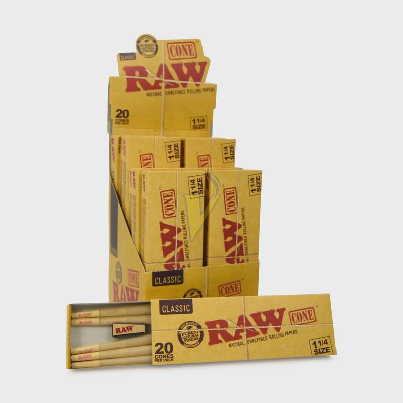 RAW Classic 1 1/4 Cones 20pk