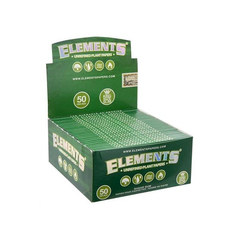 Elements Green Papers king size slim