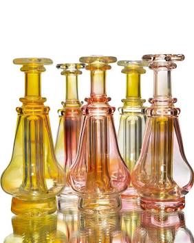 Yeti Glass- Puffco peak/Pro attachment FUMED color American Made Yeti Glass- Puffco peak/Pro attachment FUMED color American Made
