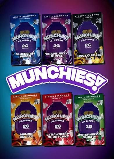 Munchies - Lil Rippers 2g THCP disposable Munchies - Lil Rippers 2g THCP disposable
