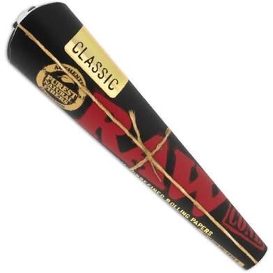 RAW Black King Size Cones 3 pack