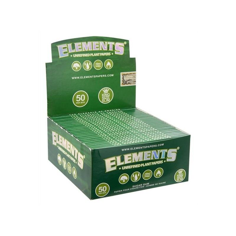 Elements Green Papers king size slim