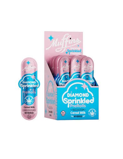 Muffins Diamond sprinkles Preroll 1.25g
