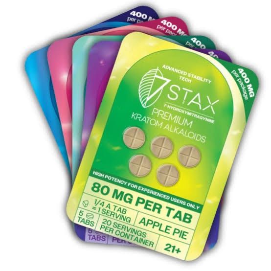 7 Stax 5ct 80mg tabs