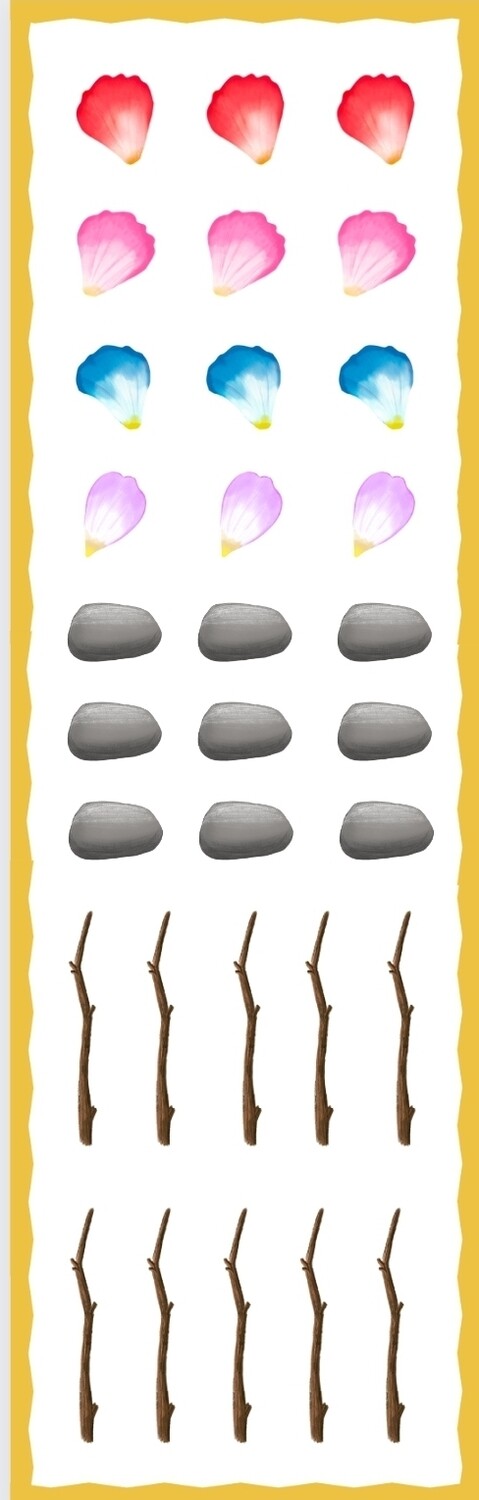 Loose Parts Sticker Sheets