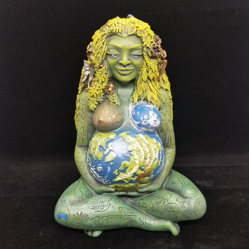 Millennial Gaia statue 7"