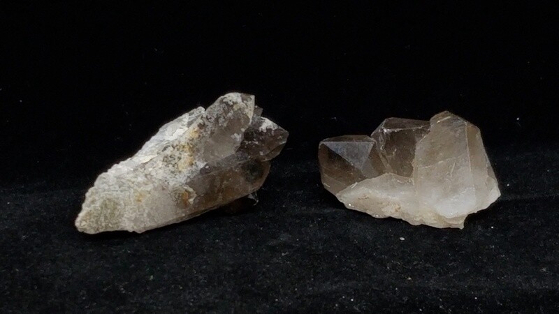 Smoky Quartz Clusters