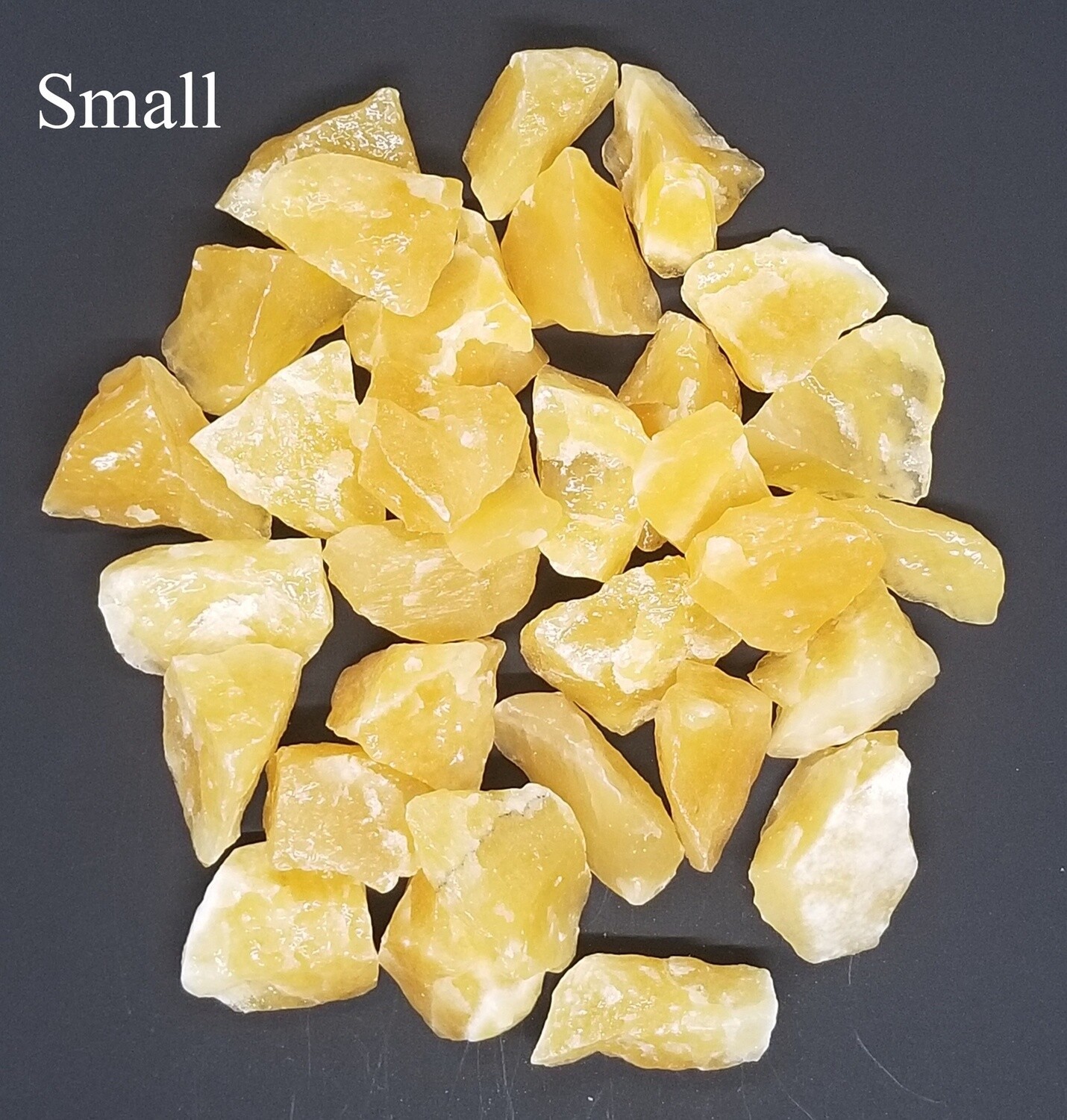Orange calcite - Rough