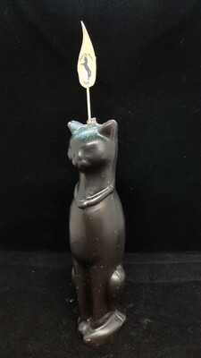 Black Cat Candle
