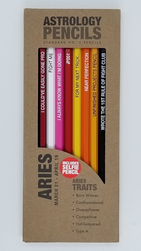 Whiskey River Astrology Pencils