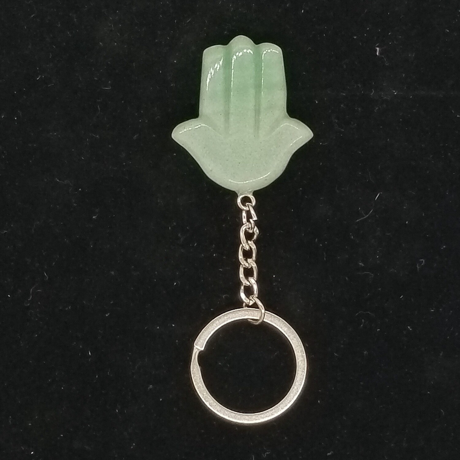Crystal Hamsa Keychains