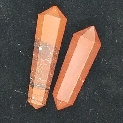 Red Jasper Double-Terminated Point
