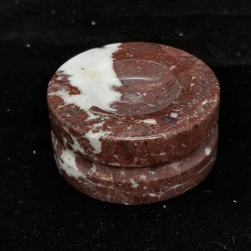 Red Zebra Jasper Ball Stand