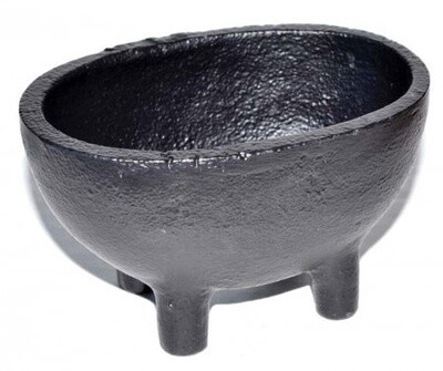 Oval Cast Iron Cauldron (Large)