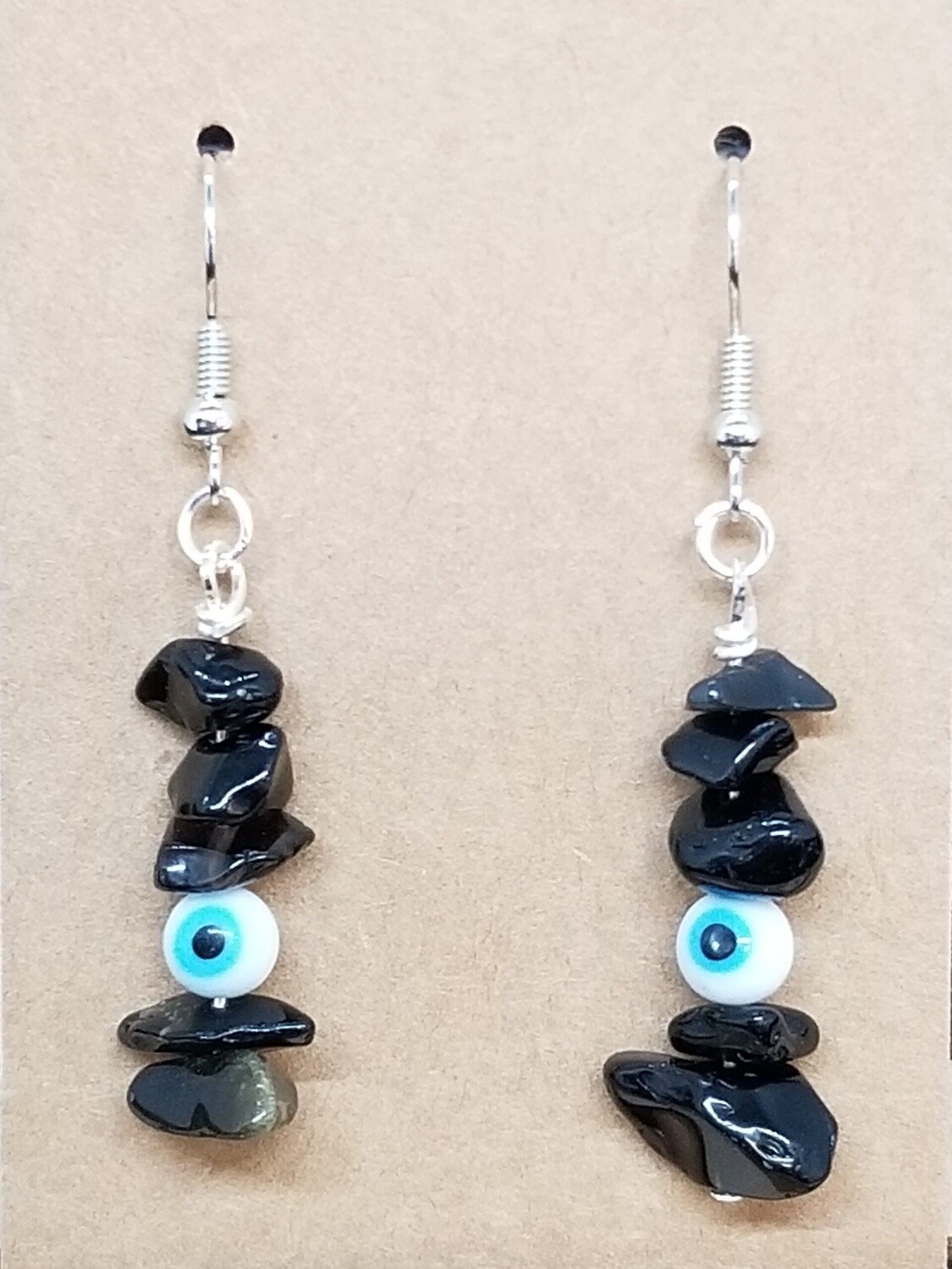 Crystal Evil Eye Earrings
