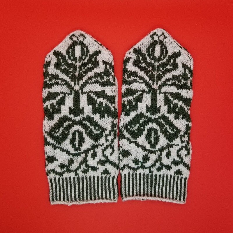 Green Man Mittens