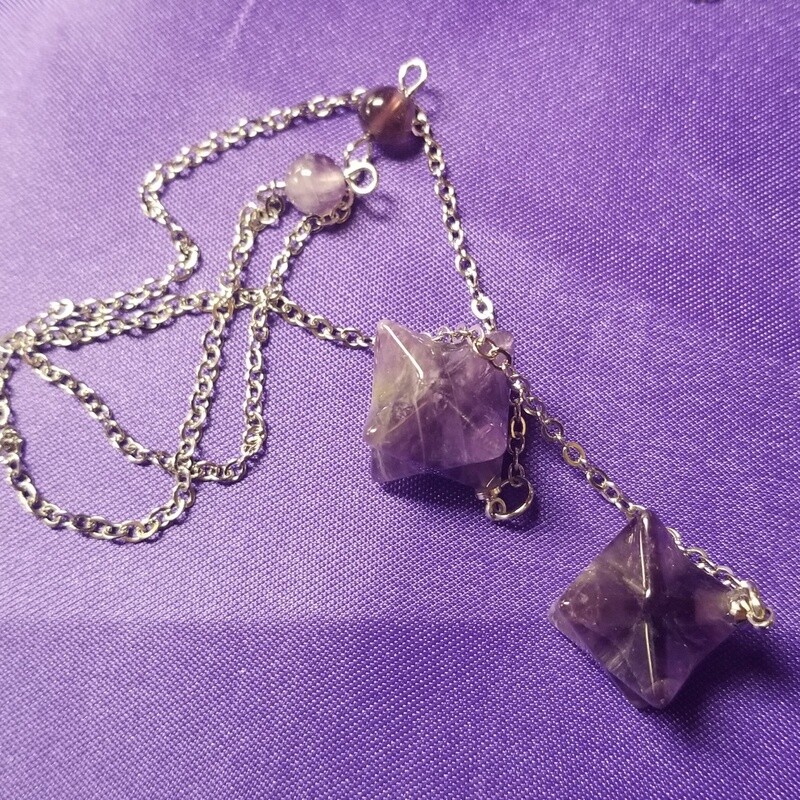 Crystal Merkaba Pendulums