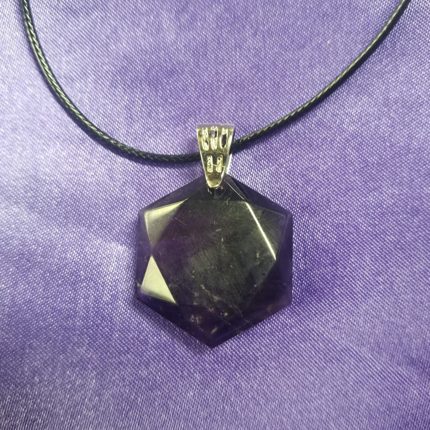 Hexagonal Crystal Pendants