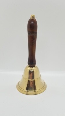 Brass Bell w/ Wood Handle (8