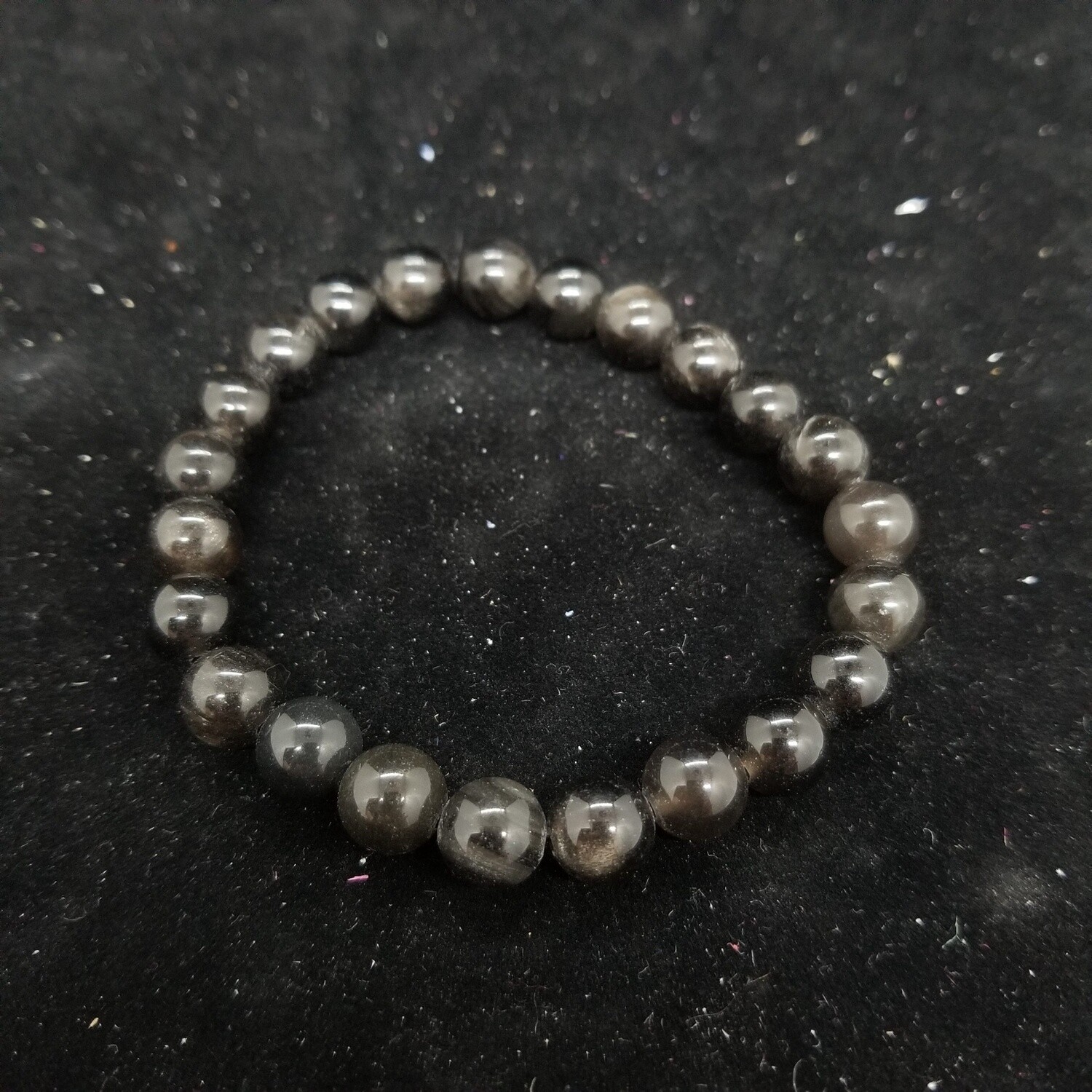 Crystal Bracelets - Smoky Quartz, 8 mm
