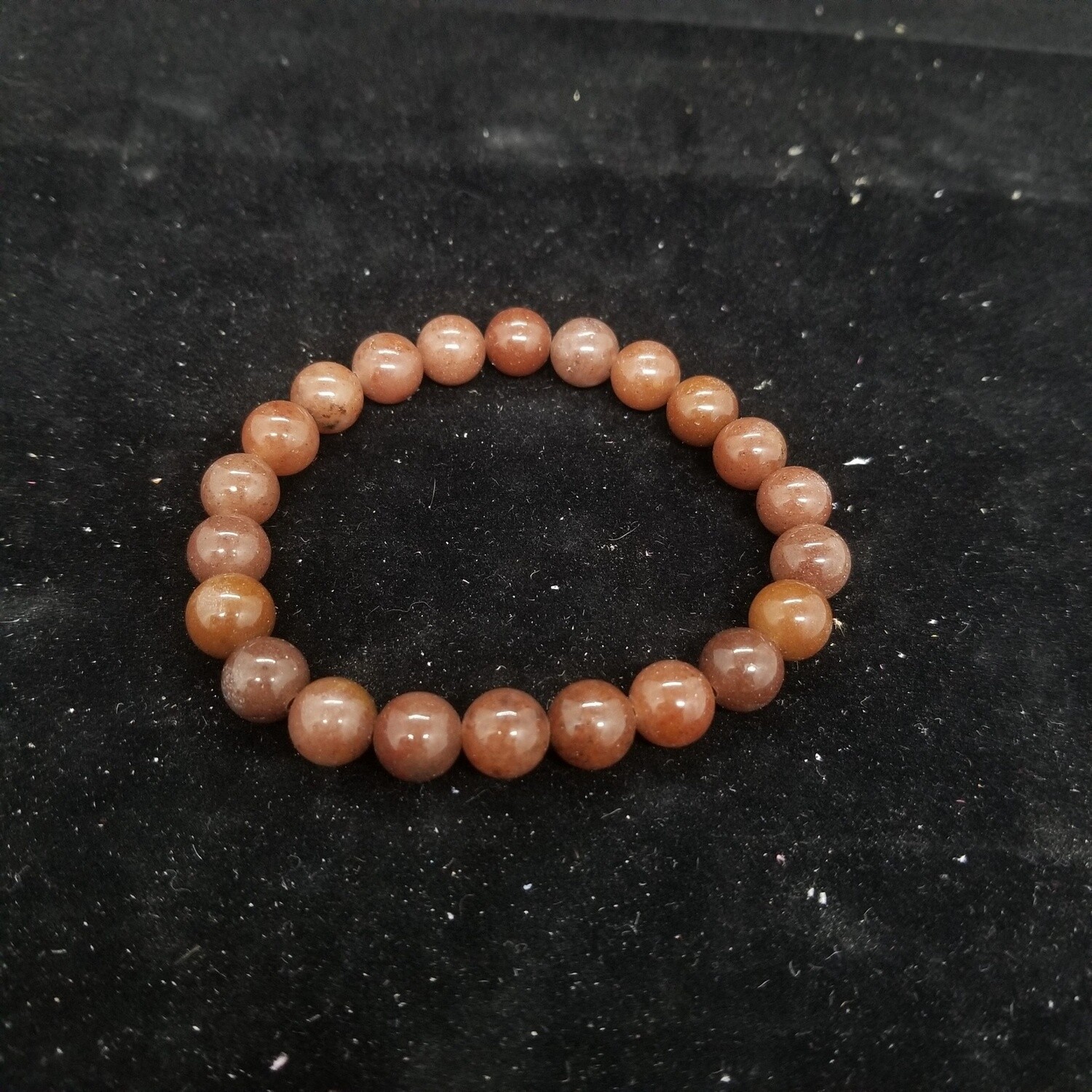 Crystal Bracelets - Aventurine (Purple), 8 mm