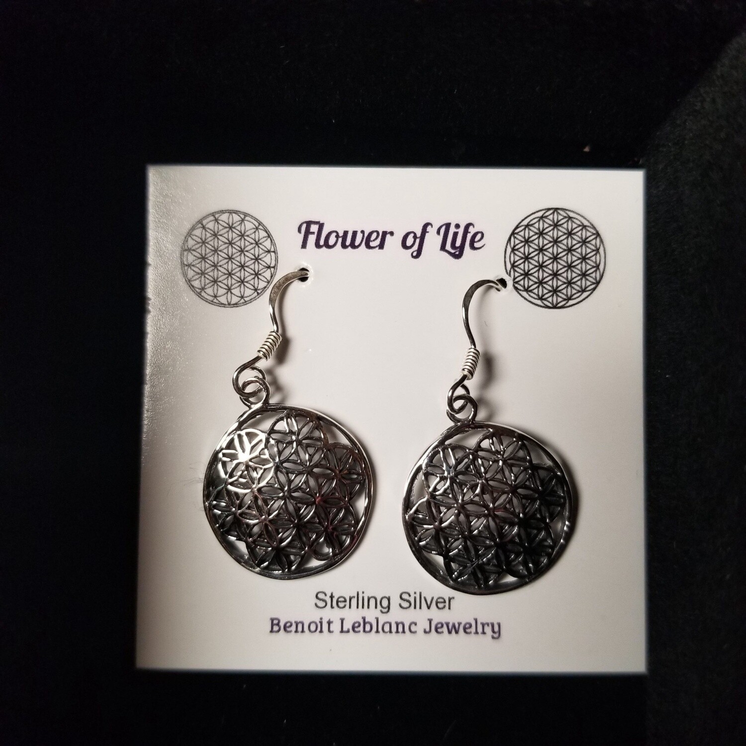 Flower of Life Earrings