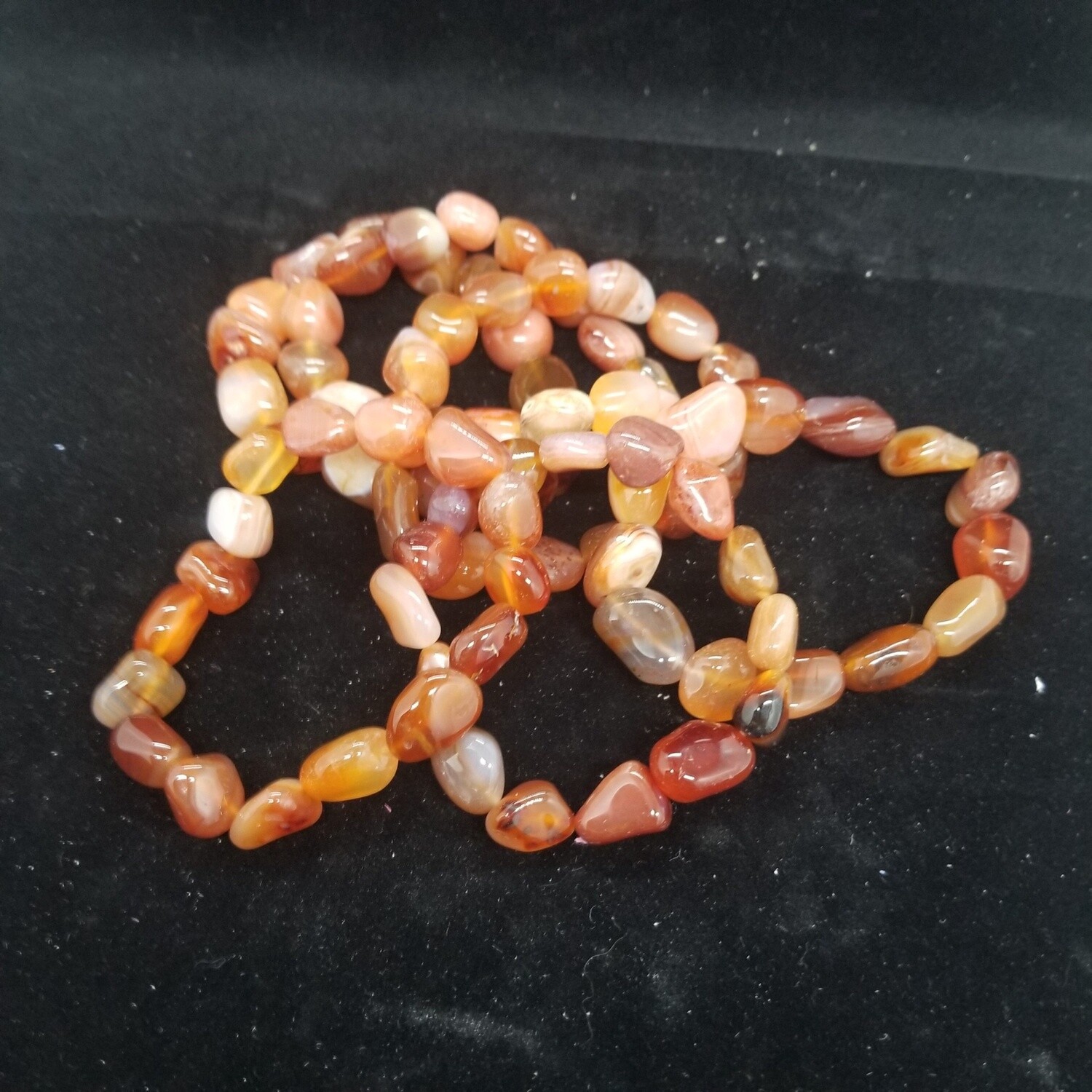 Carnelian Tumbled Bracelets
