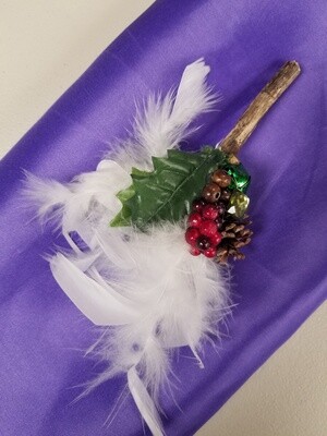 Oak and Pine Fairy Besom
