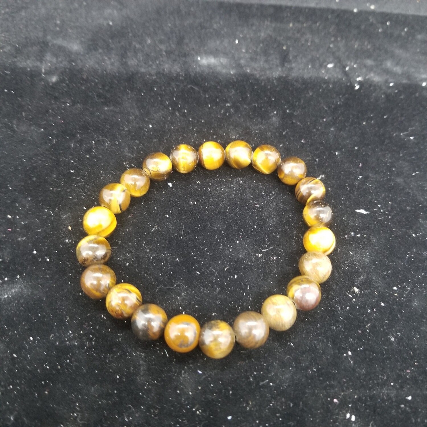 Crystal Bracelets - Tiger's Eye, 8 mm