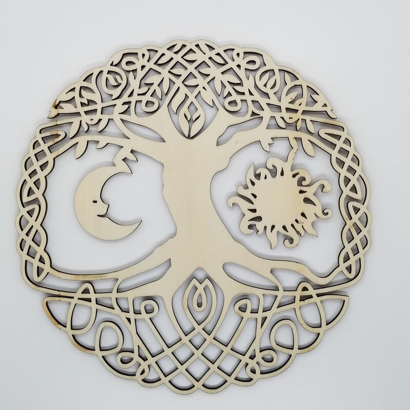 Celtic Tree of Life Woodcuts (large)