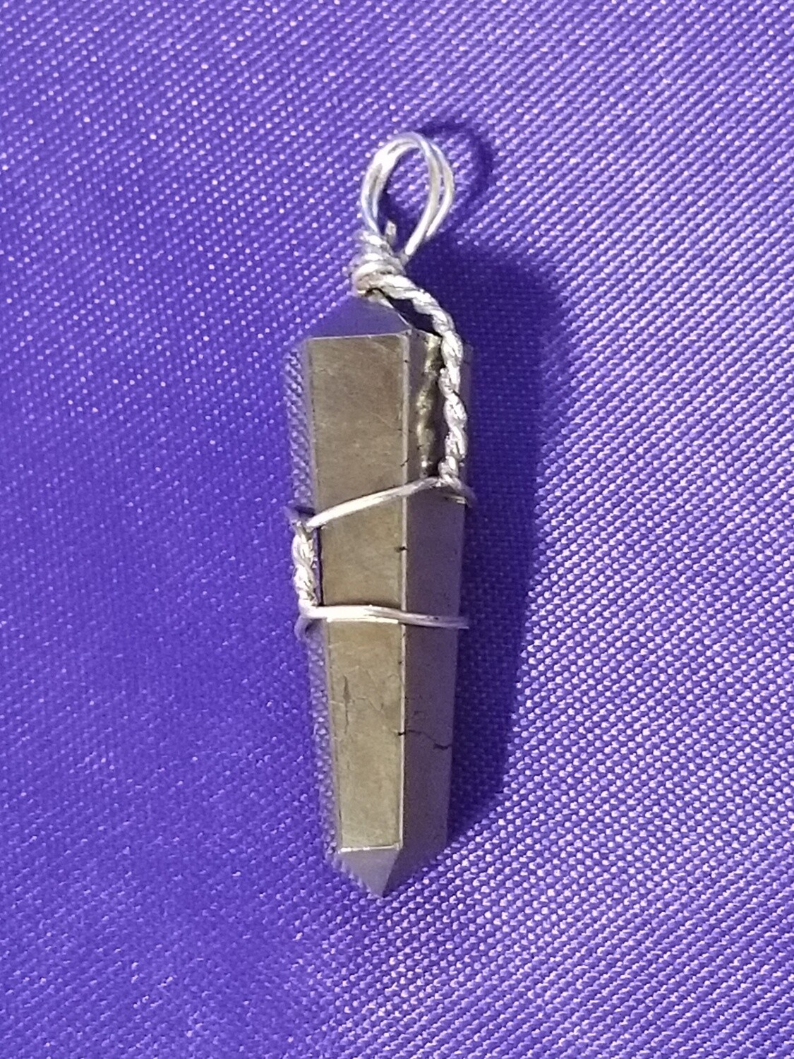 Wire Wrapped Hematite Points
