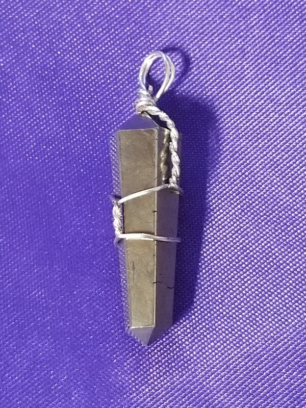 Wire Wrapped Hematite Points