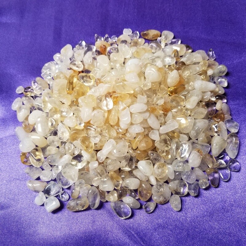 Citrine - Tumbled, Chips