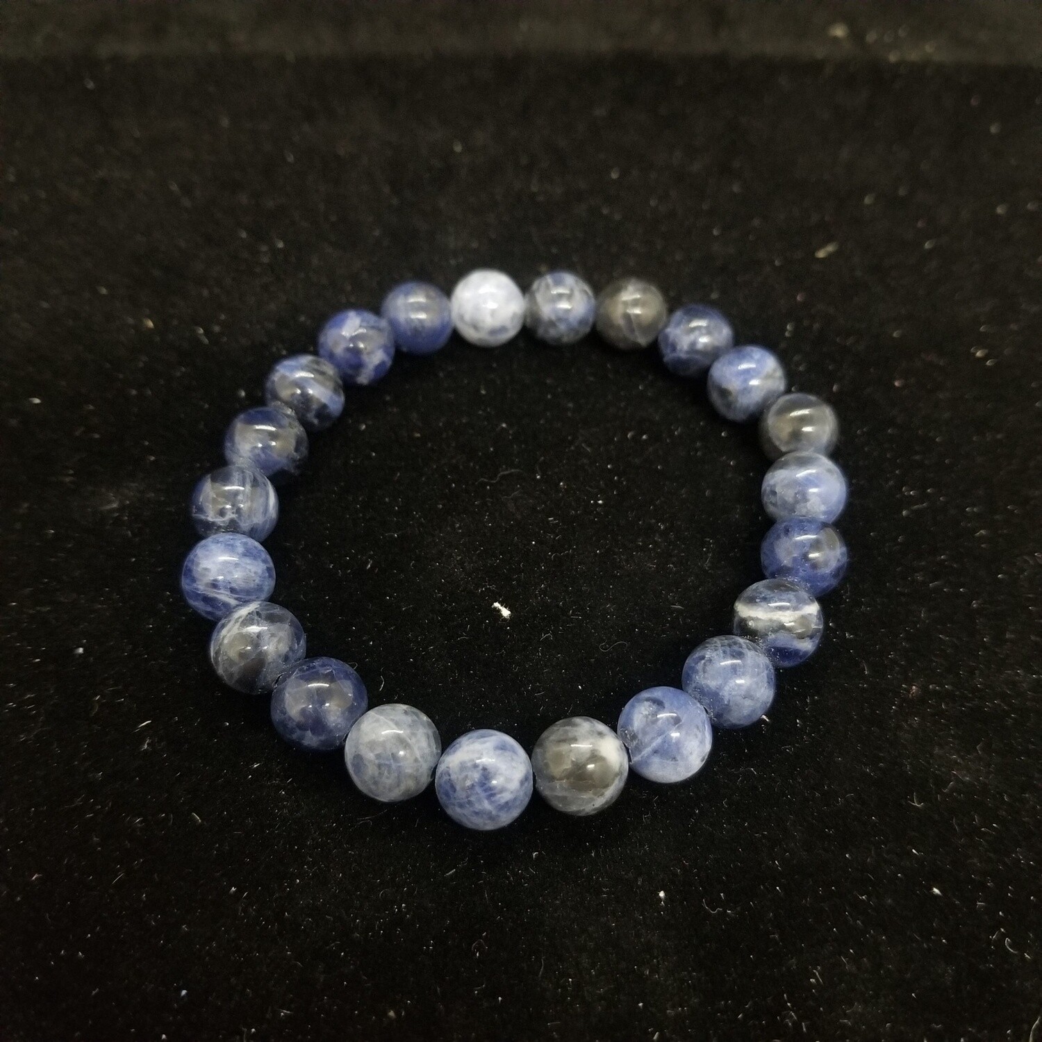 Crystal Bracelets - Sodalite, 8 mm