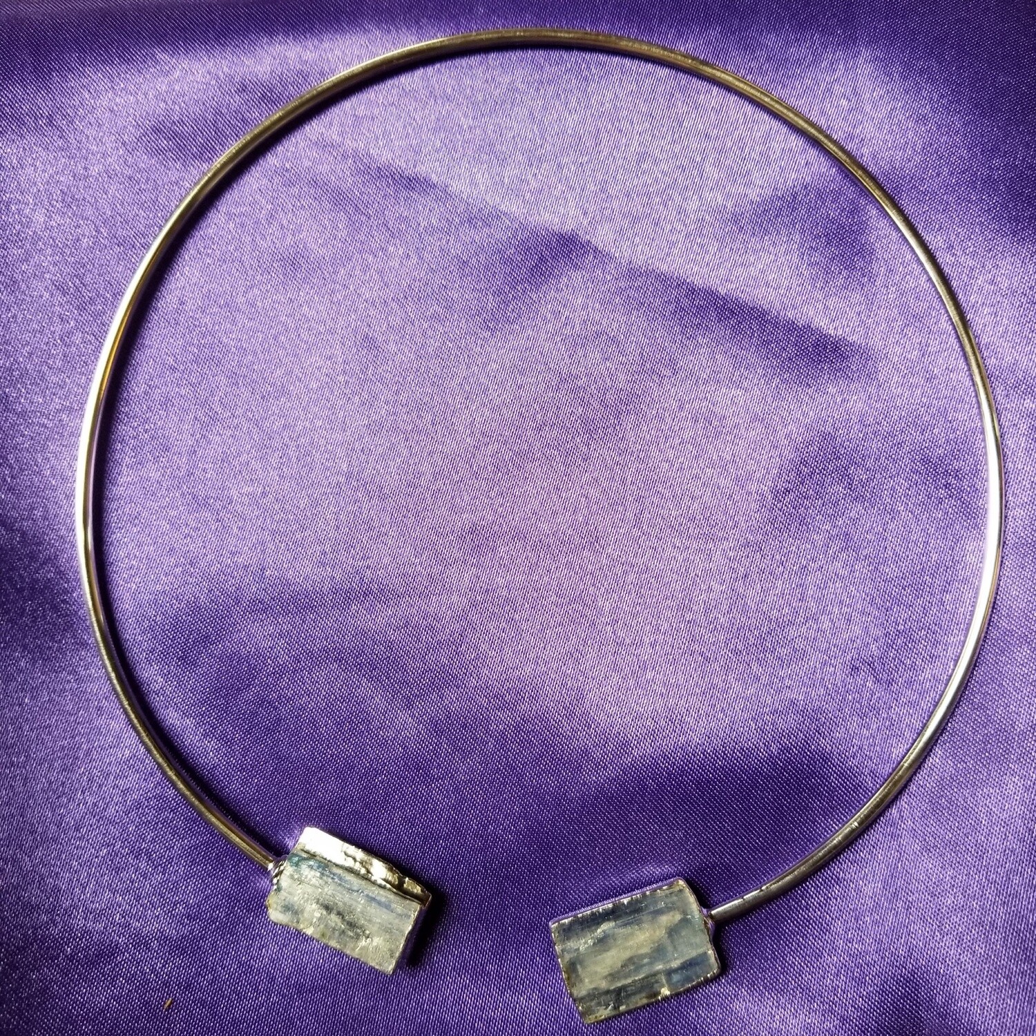 Blue Kyanite Torc