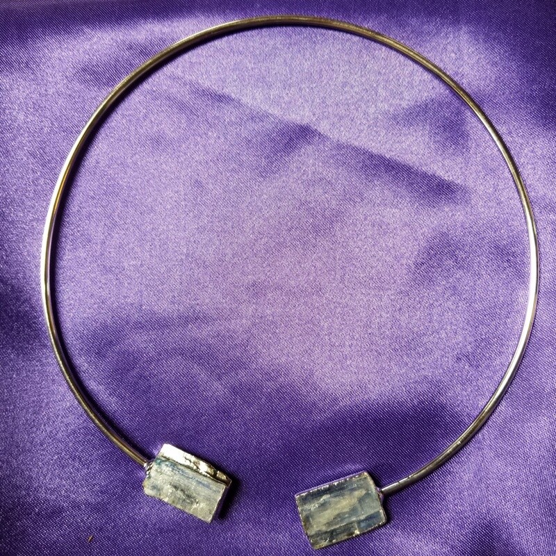 Blue Kyanite Torc