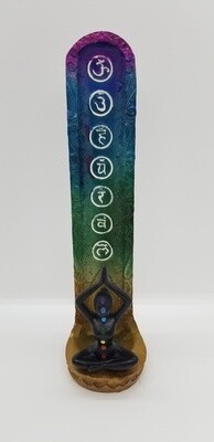 Seven Chakra Vertical Incense Holder